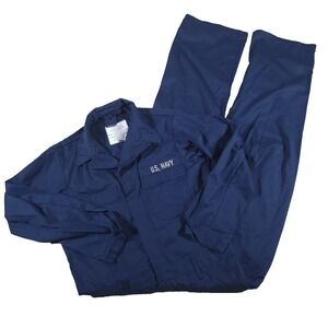 U.S. Navy Utility Coverall Uniform Adult 42XL Original Militaria Blue Unicor